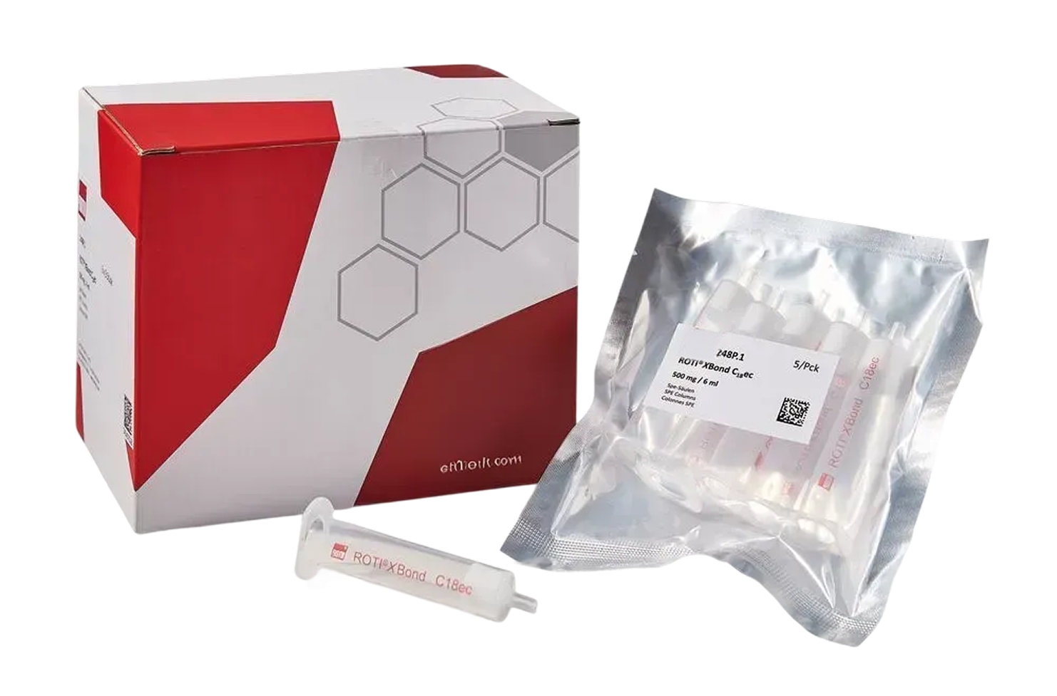 SPE polypropylene columns ROTI ® X Bond Alox-B, 12 ml, 2000 mg, 20 unit(s)