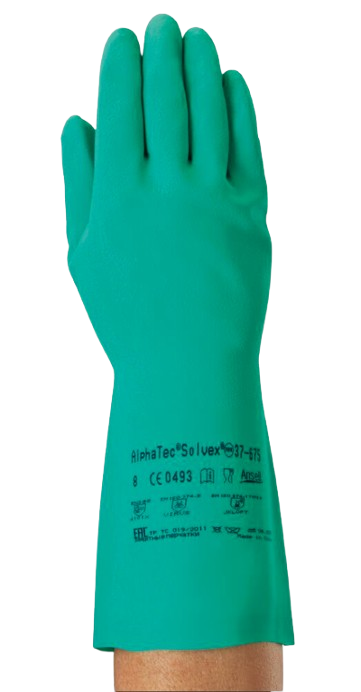 Chemical protection gloves Solvex ®  37-675, Size: 10
