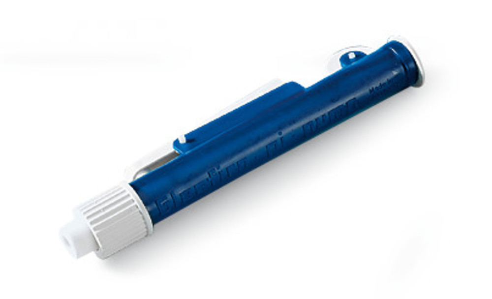 Pipetting aid pi-pump 2500, Suitable for: graduated/volumetric pipettes up to 2 ml, blue