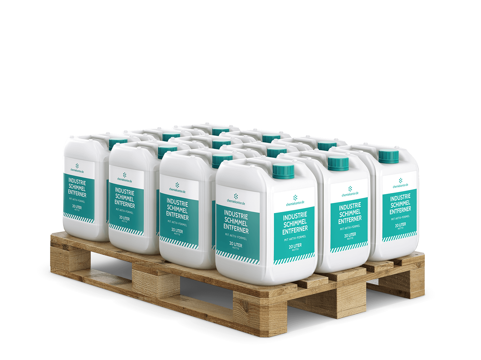 Industrial mould remover with active formula (12x20 litres)