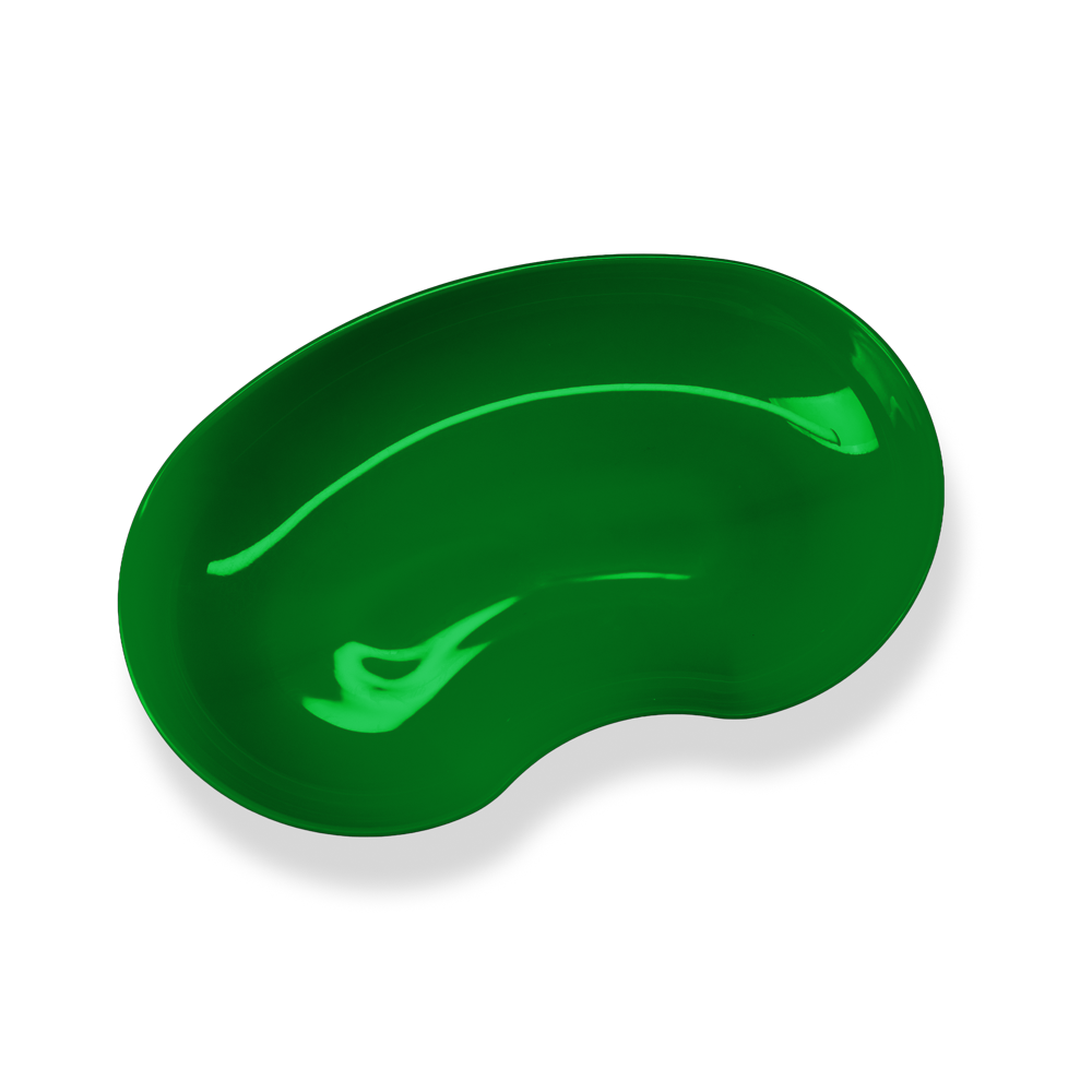 Nierenschale aus Kunststoff