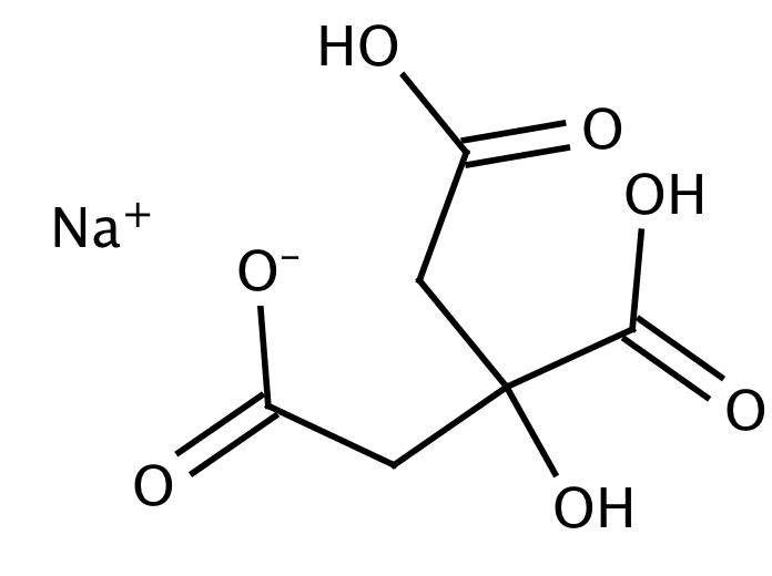 Sodium dihydrogen citrate anhydrous [18996-35-5]