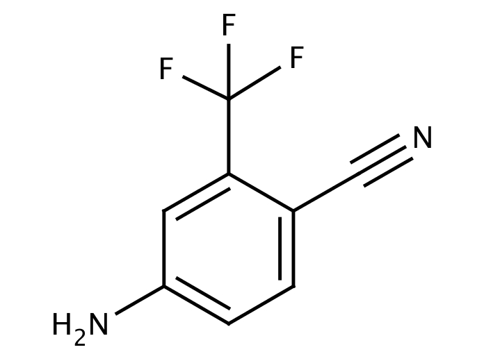 4-Amino-2-trifluoromethylbenzonitrile [654-70-6]