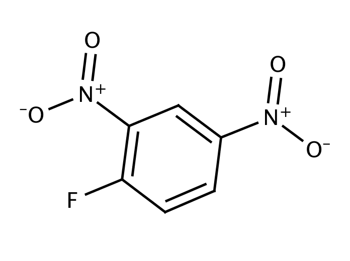 2,4-Dinitrofluorobenzene (Sanger's reagent) C6H3FN2O4 [70-34-8]