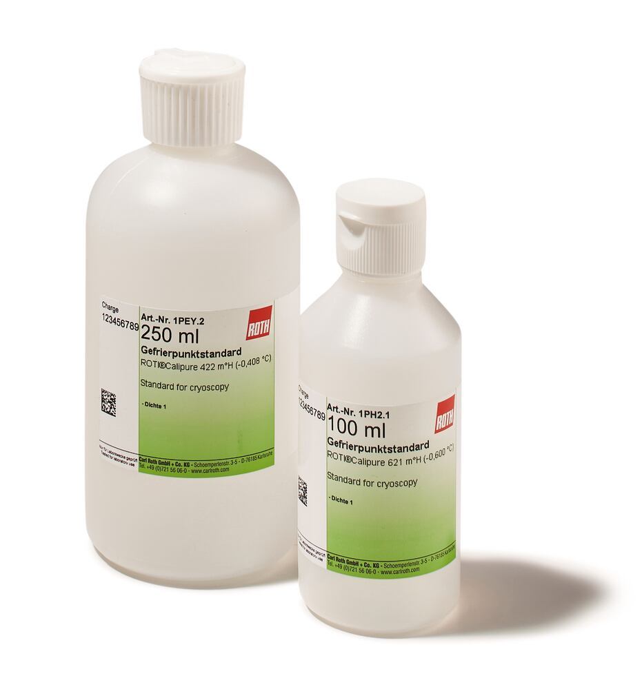 Standards for cryoscopy