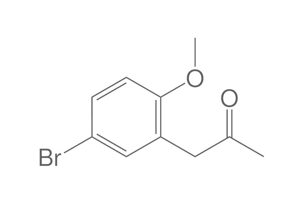 (5-Bromo-2-methoxyphenyl)acetone, 500 mg