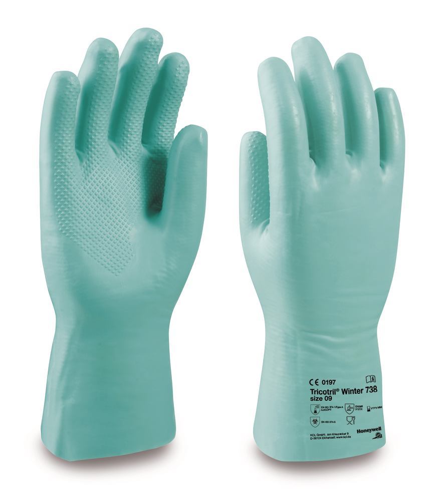 Chemical protection gloves