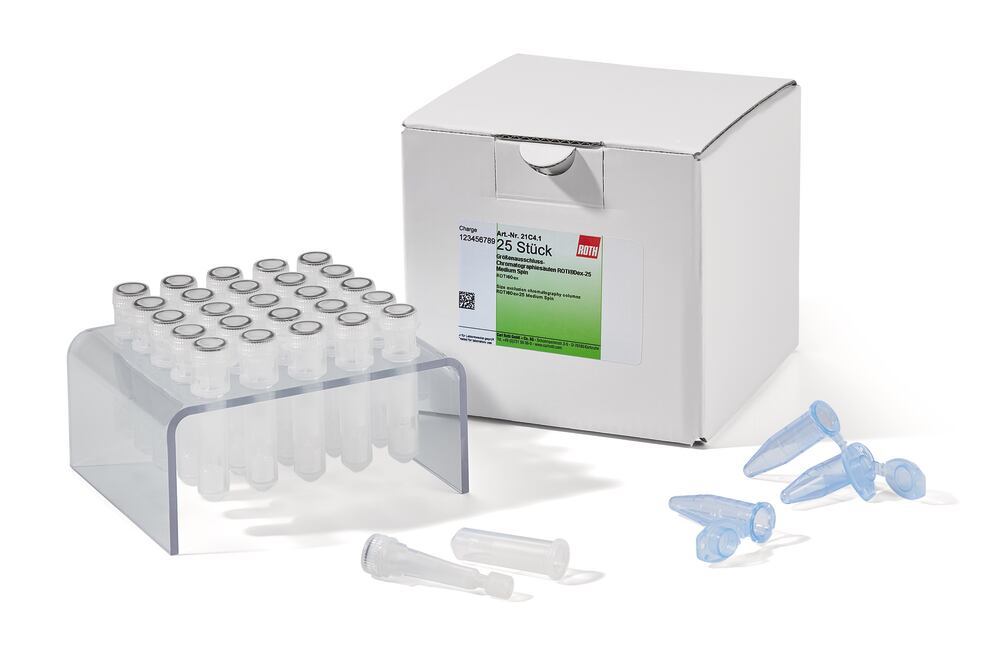 Prepacked centrifugation columns