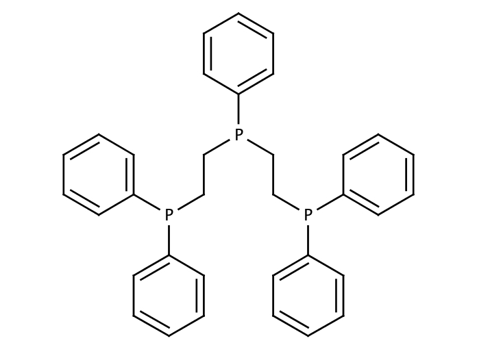 Bis(2-diphenylphosphinoethyl)phenylphosphine [23582-02-7]