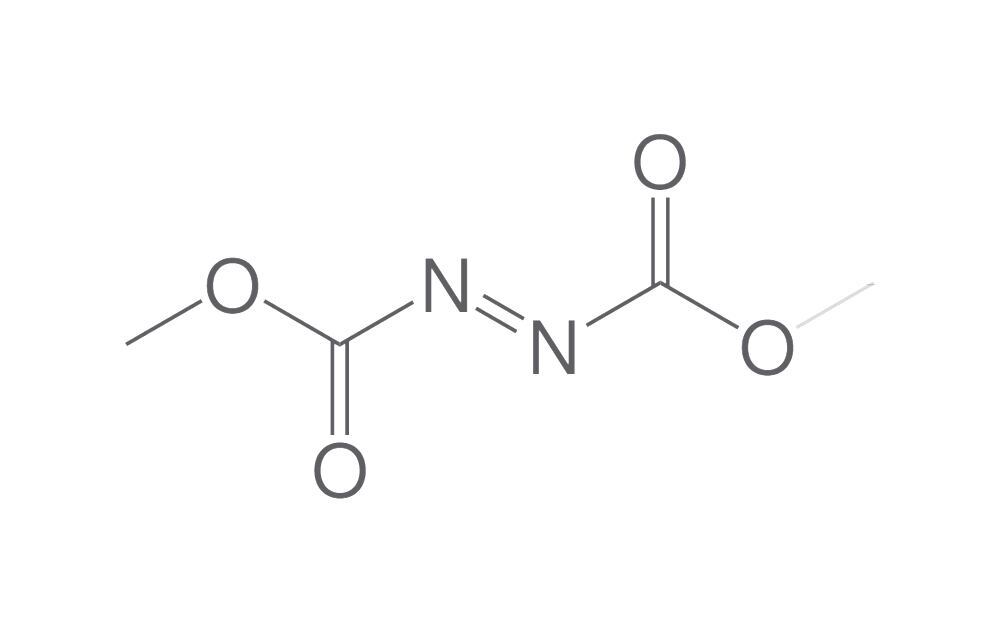 Azodicarboxylic acid dimethyl ester, 10 g