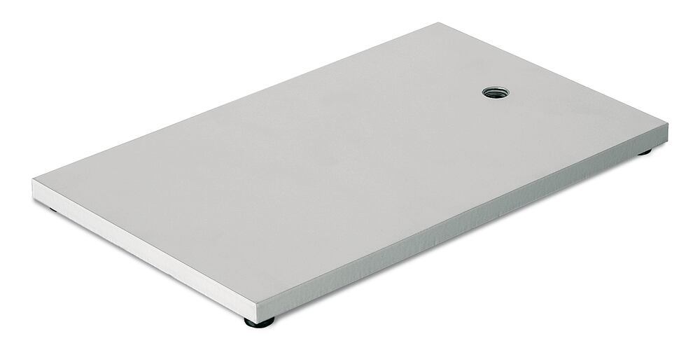 Stand plates, bases and rods