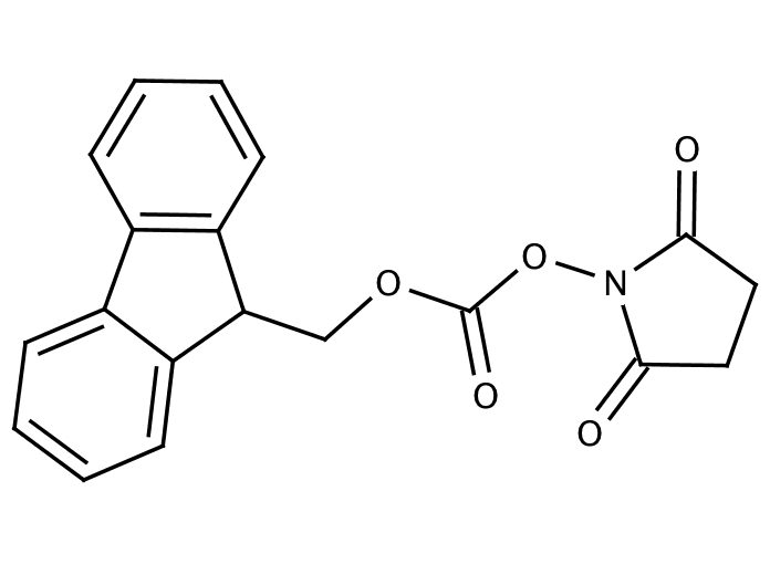 Fmoc-OSu (9-Fluorenylmethyl succinimidyl carbonate) [82911-69-1]