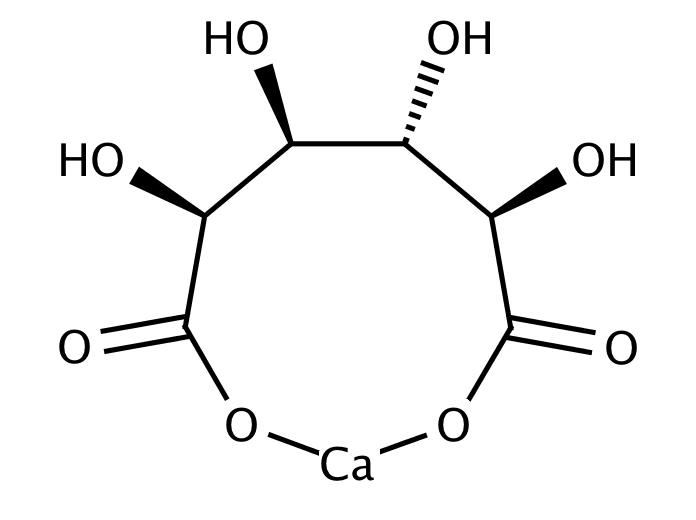 Calcium D-saccharate tetrahydrate [5793-88-4]