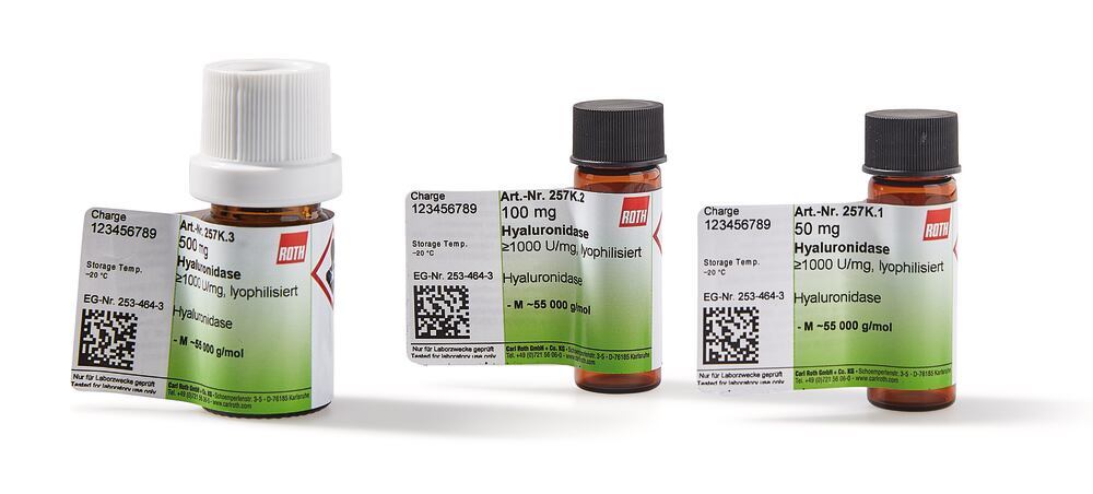 Hyaluronidase, 100 mg