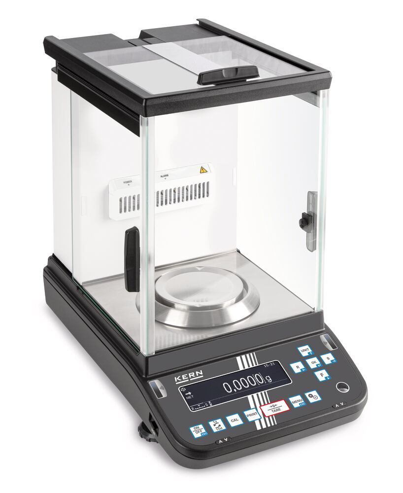 Analytical balance ABP series with automatic sliding doors, cannot be calibrated, 220 g, 0.0001 g