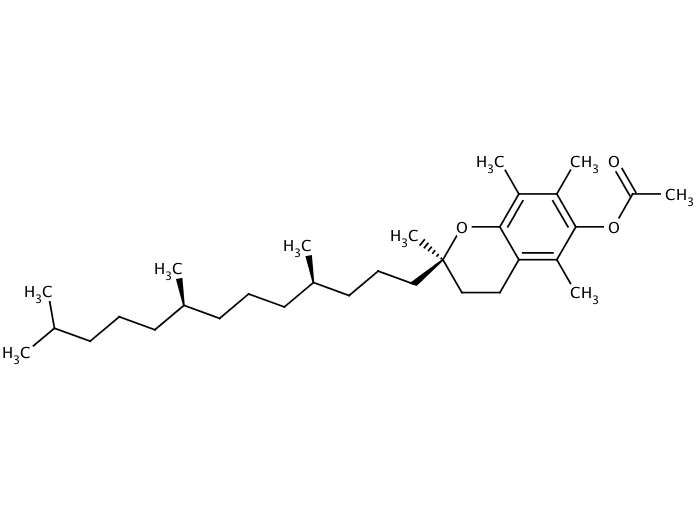 DL-alpha-Tocopherol acetate [7695-91-2]