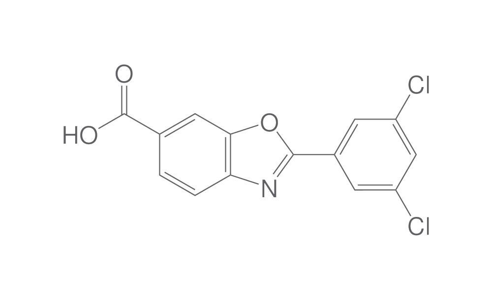2-(3,5-Dichlorophenyl)-6-benzoxazole carboxylic acid, 10 mg