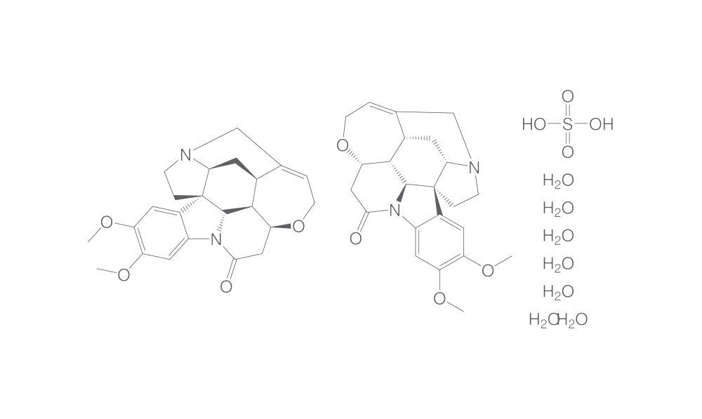 Brucine sulphate heptahydrate, 100 g