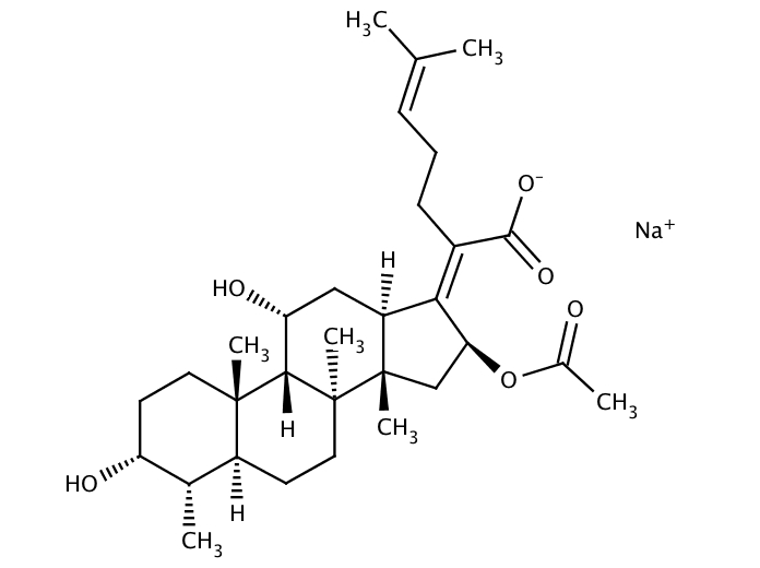 Fusidic acid sodium salt [751-94-0]