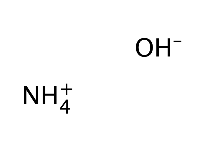 Ammonia hydroxide 25% solution in water [1336-21-6]