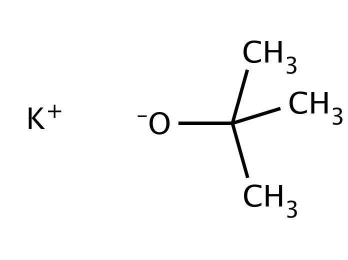 Potassium tert-butoxide, 2M (25% w/w) in 2-Methyltetrahydrofuran [865-47-4]