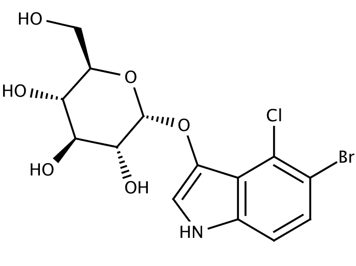 5-Bromo-4-chloro-3-indolyl-alpha-D-glucopyranoside (X-alpha-Glu) [108789-36-2]
