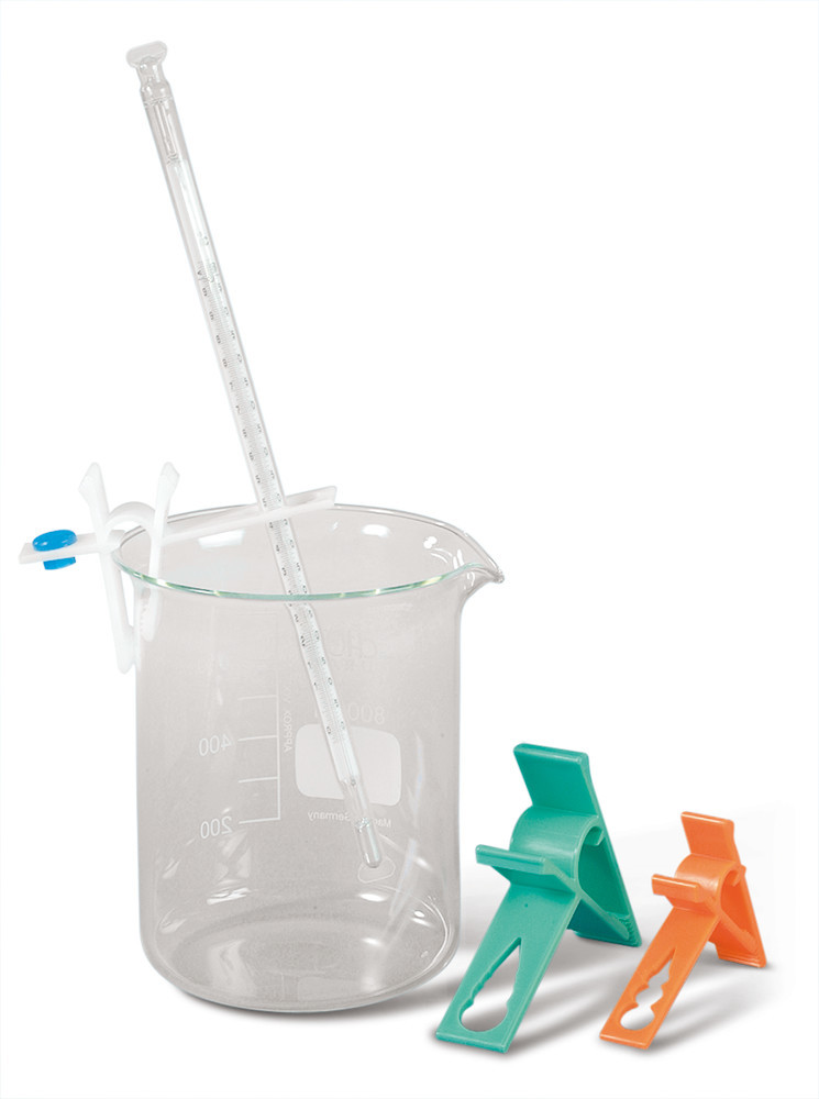 Universal holder ROTILABO ® , 10, 12, 15 mm, Suitable for: Ø 15, 12, 10 mm, 85 mm, green