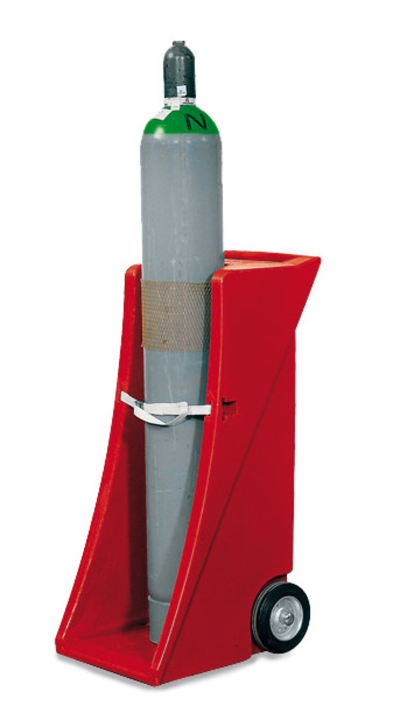 Gas cylinder trolleys