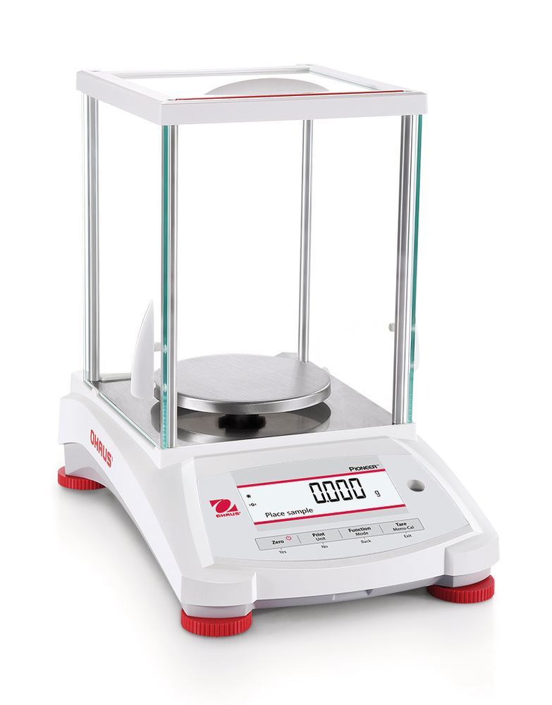 Precision balance Pioneer ®  series internal adjustment, cannot be calibrated, 320 g, 0.001 g