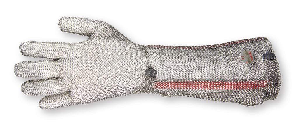 Pierce-resistant gloves, chain mail gloves