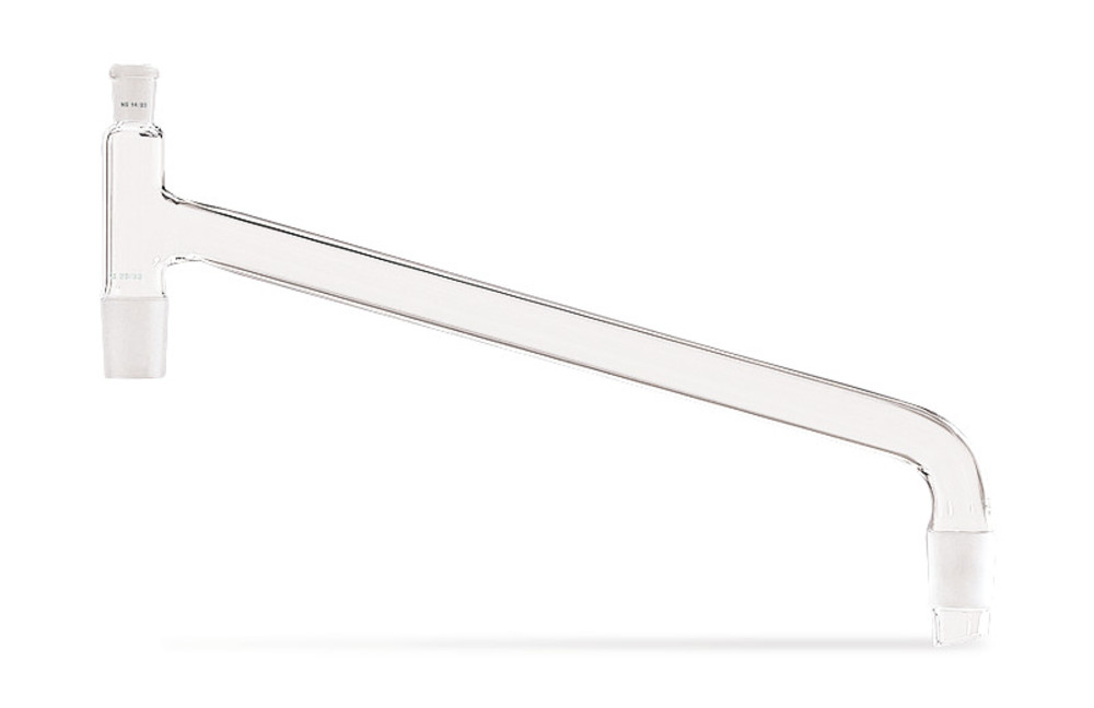 Distillation bridges and glass apparatus