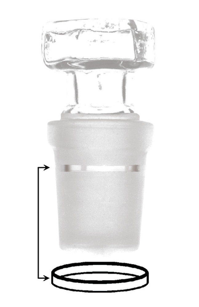 Seals with ground glass joints and ridged sleeves