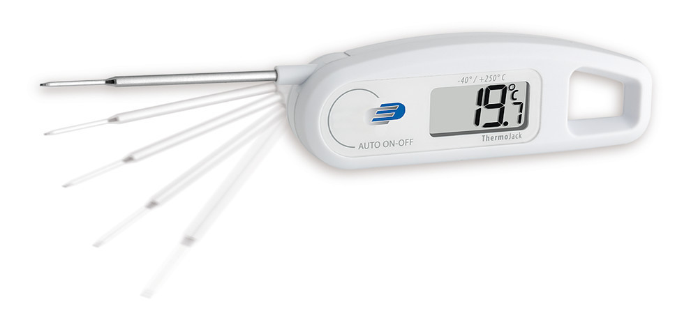 Immersion thermometers, folding thermometers