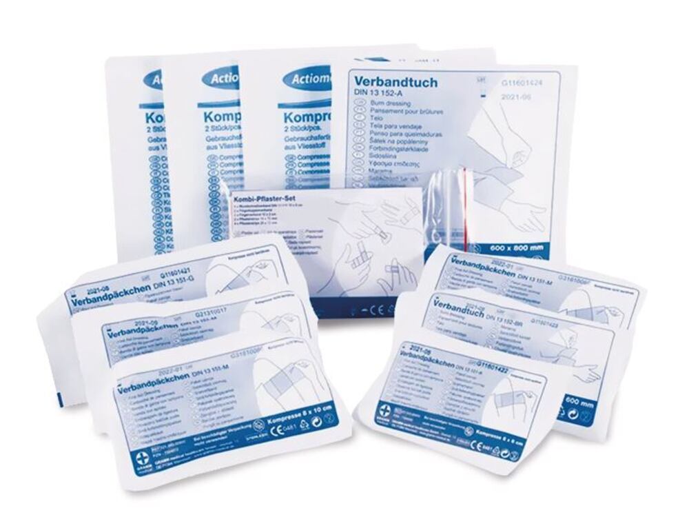 Eye wash and first aid box