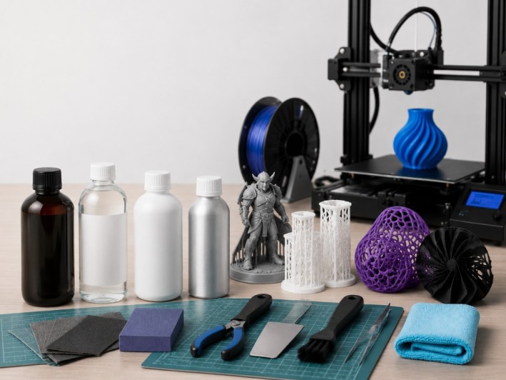 Auxiliary tools for 3D printing