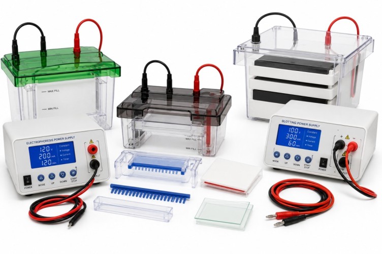 Electrophoresis chambers, blotting units & power supplies